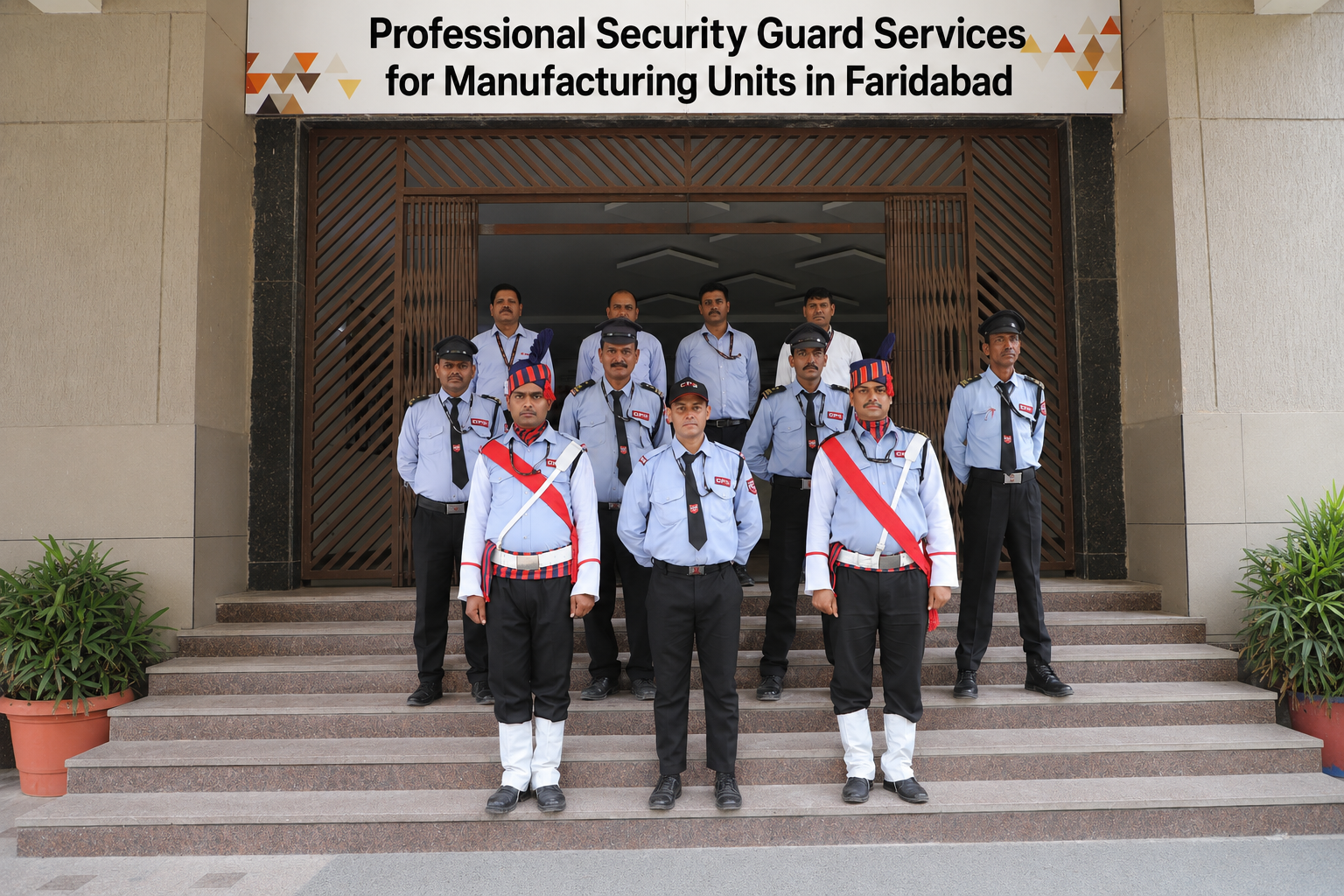 Professional Security Guard Services for Manufacturing Units in Faridabad