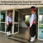 Professional security guard services for event management companies