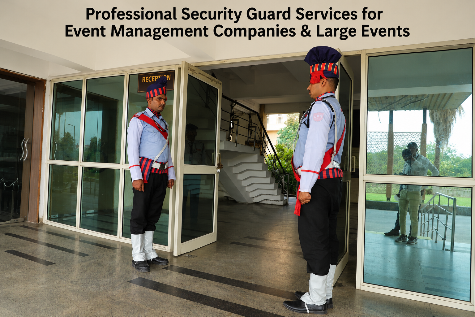 Professional security guard services for event management companies